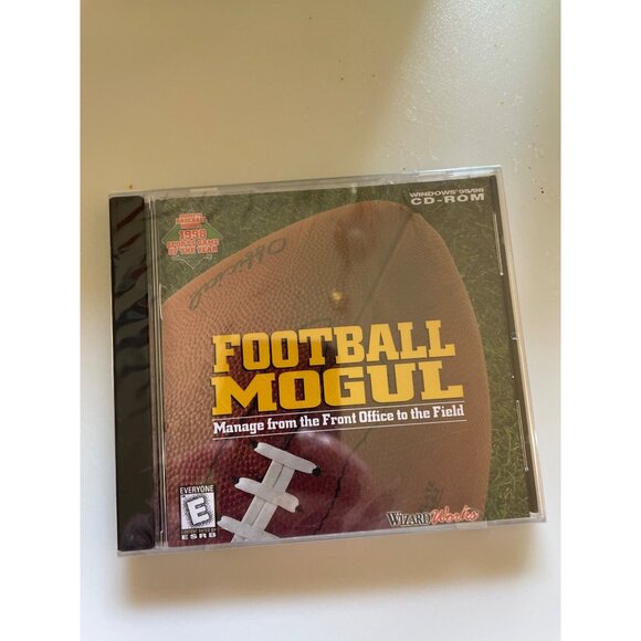 Football Mogul CD-ROM Windows 95/98 Sports Strategy Game Sealed WizardWorks - Picture 1 of 9